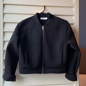 Everlane knit bomber jacket